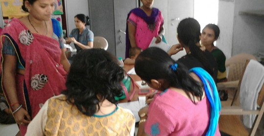 Free medical camp @ Maa Bharti school