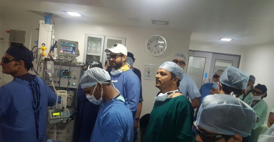 3D Surgery -live Relay to PVR