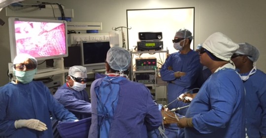 3D Surgery -live Relay to PVR