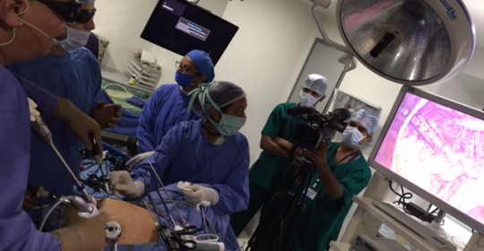 3D Surgery -live Relay to PVR